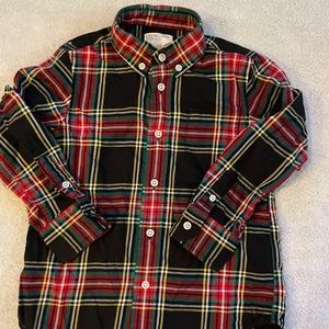Crew Cuts Toddler Tartan Button Up